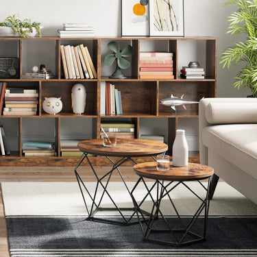 Keema Frame 2 Piece Bunching Coffee Table Sets
